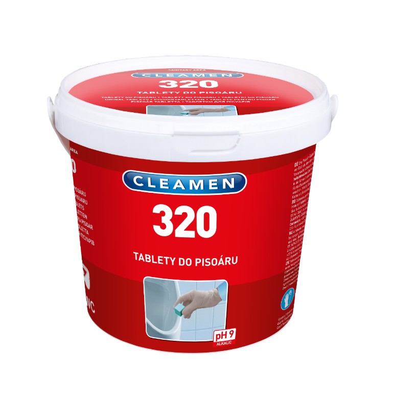 CLEAMEN 320 DEO tablety do pisoáru 1,5 kg